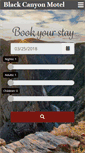 Mobile Screenshot of blackcanyonmotel.com